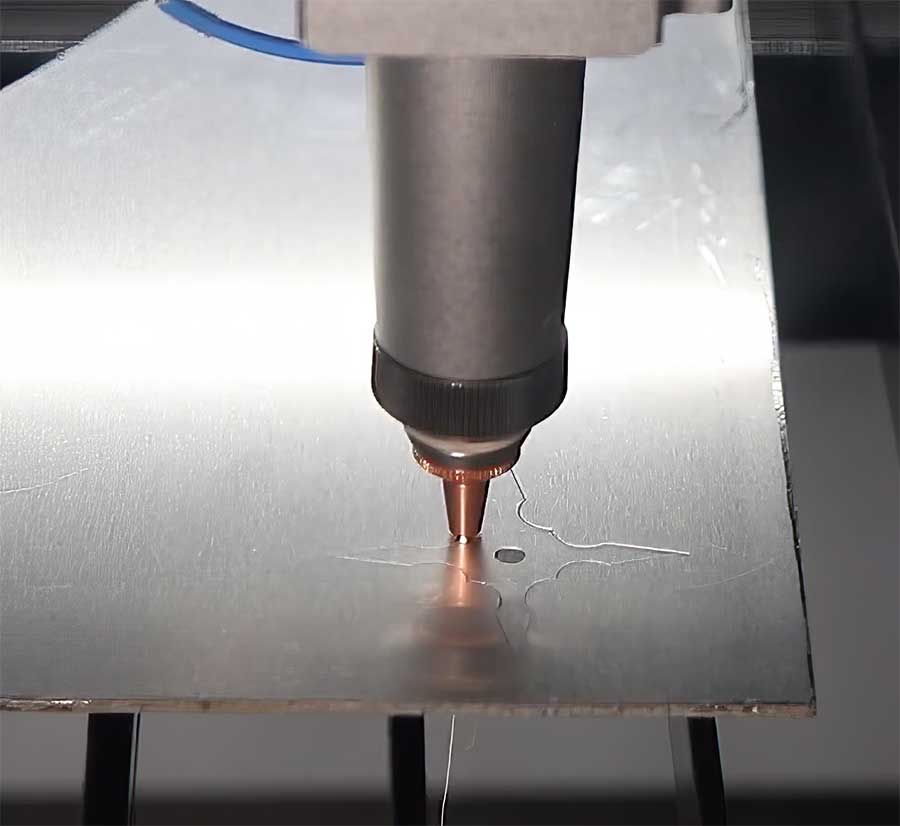 Laser cutting