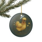 Silkie Hen Ornament
