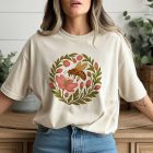 Honey Bee and Crabapple Blossom T-Shirt